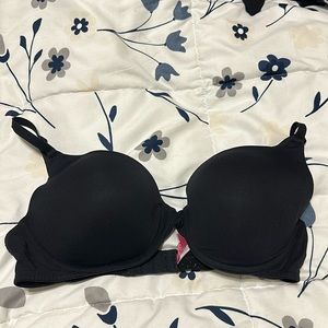 Pink push up bra